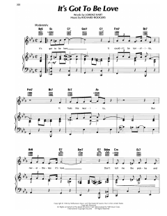 It's Got To Be Love von Lorenz Hart (Download) 