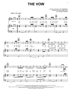 The Vow von Ed Sheeran (Download) 