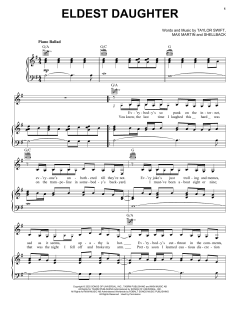 Eldest Daughter von Taylor Swift (Download) 