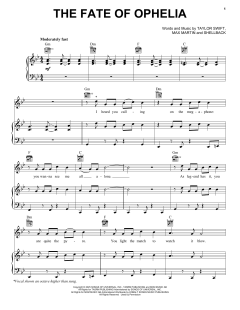 The Fate Of Ophelia von Taylor Swift (Download) 
