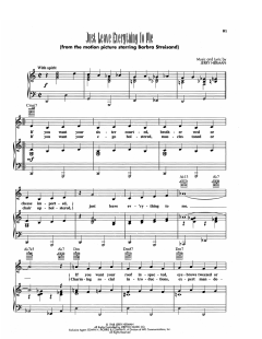 Just Leave Everything To Me von Jerry Herman (Download) 