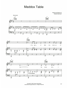 Maddox Table von Natalie Merchant (Download) 