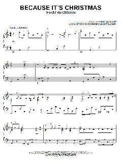 Because It's Christmas von Barry Manilow (Download) 