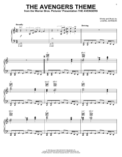 The Avengers Theme von Laurie Johnson (Download) 