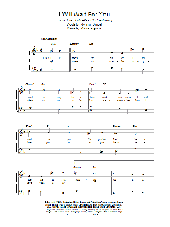 I Will Wait For You von Michel Legrand (Download) 