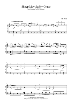 Sheep May Safely Graze von Johann Sebastian Bach (Download) 