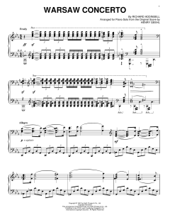 Warsaw Concerto von Richard Addinsell (Download) 