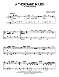 A Thousand Miles von Vanessa Carlton (Download) 