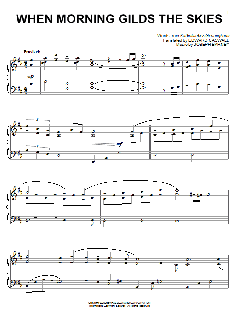 When Morning Gilds The Skies von Joseph Barnby (Download) 