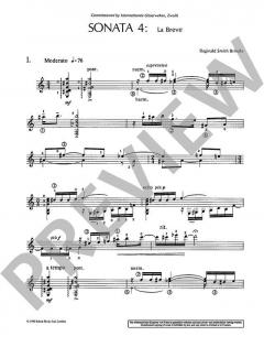 Sonata Nr. 4 von Reginald Smith Brindle 
