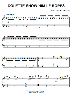 Colette Shows Him Le Ropes von Michael Giacchino (Download) 