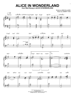 Alice In Wonderland von Bill Evans (Download) 