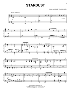 Stardust von Hoagy Carmichael (Download) 