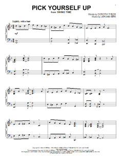 Pick Yourself Up von Jerome Kern (Download) 