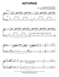 Asturias von David Foster (Download) 