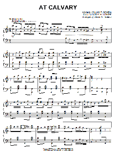 At Calvary [Ragtime version] von Steven Tedesco (Download) 