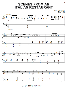 Scenes From An Italian Restaurant von Billy Joel (Download) 
