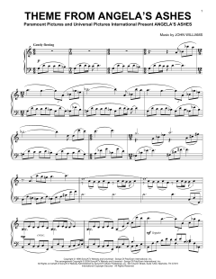 Theme From Angela's Ashes von John Williams (Download) 