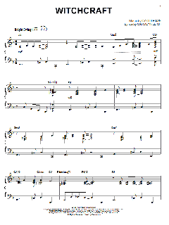 Witchcraft von Cy Coleman (Download) 