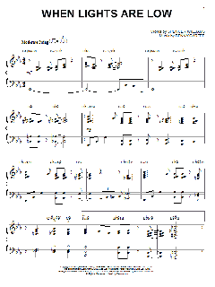 When Lights Are Low von Benny Carter (Download) 