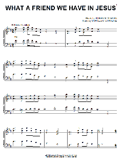 What A Friend We Have In Jesus von Joseph M. Scriven (Download) 