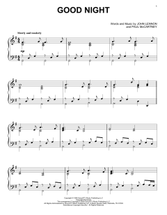Good Night von The Beatles (Download) 