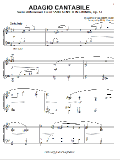 Adagio Cantabile von Ludwig van Beethoven (Download) 