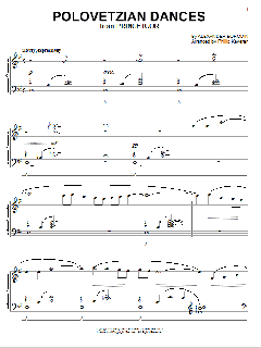 Polovetsian Dances [Jazz version] von Alexander Borodin (Download) 