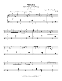Mazurka von Alexandre Dossin (Download) 