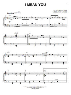 I Mean You von Coleman Hawkins (Download) 
