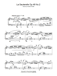 La Sauterelle Op. 49 No. 2 von Horatio Parker (Download) 