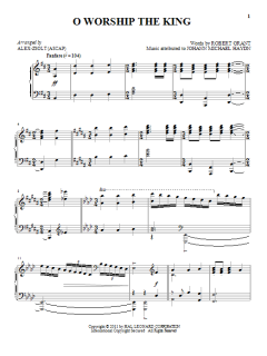O Worship The King von William Gardiner (Download) 