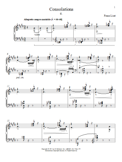 Consolation No. 6 von Franz Liszt (Download) 