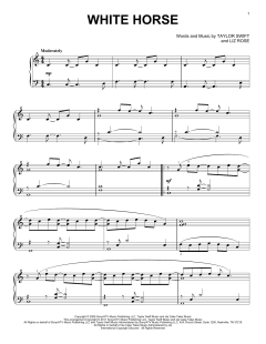 White Horse von Taylor Swift (Download) 