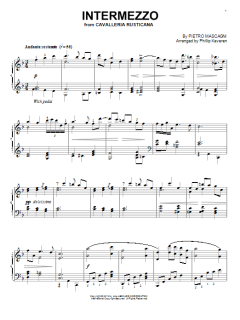 Intermezzo von Pietro Mascagni (Download) 