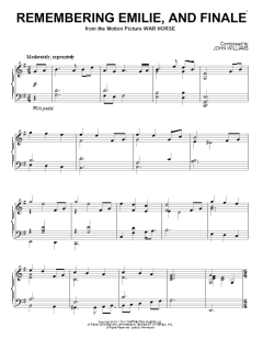 Remembering Emilie, And Finale von John Williams (Download) 