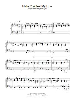 Make You Feel My Love von Bob Dylan (Download) 