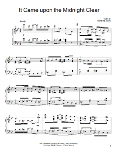 It Came Upon A Midnight Clear [Ragtime version] von Richard S. Willis (Download) 
