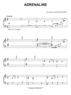 Adrenaline von Alexandre Desplat (Download) 
