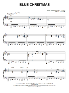 Blue Christmas [Jazz version] von Elvis Presley (Download) 