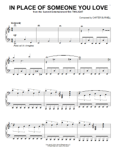 In Place Of Someone You Love von Carter Burwell (Download) 