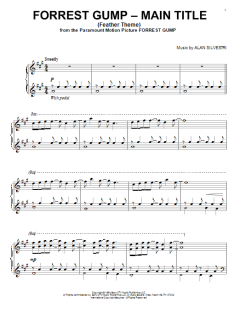 Forrest Gump - Main Title von Alan Silvestri (Download) 