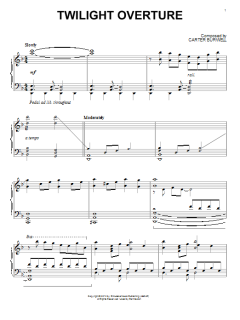 Twilight Overture von Carter Burwell (Download) 