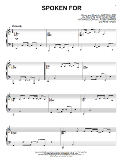 Spoken For von MercyMe (Download) 