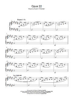 Opus 22 von Dustin O'Halloran (Download) 
