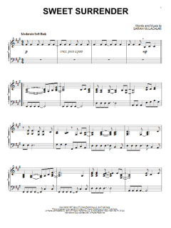 Sweet Surrender von Sarah McLachlan (Download) 