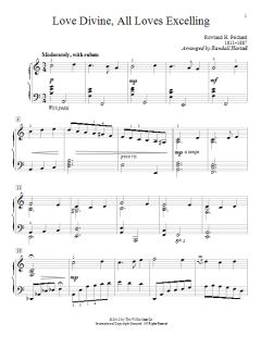 Love Divine, All Loves Excelling von Charles Wesley (Download) 