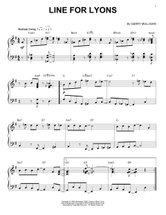 Line For Lyons von Gerry Mulligan (Download) 