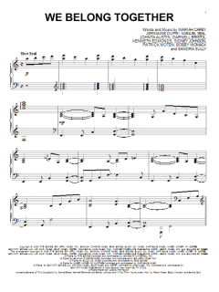 We Belong Together von Mariah Carey (Download) 