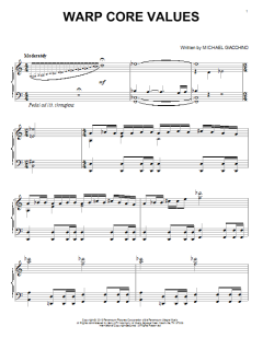 Warp Core Values von Michael Giacchino (Download) 